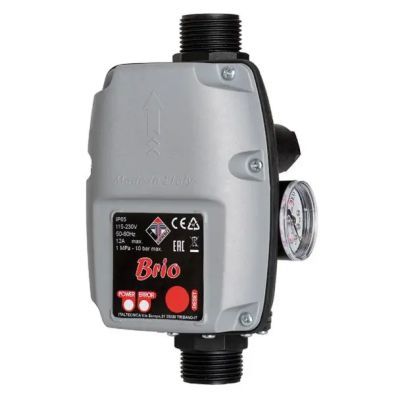 Prescontrol cu manometru 230v 12a 10bar