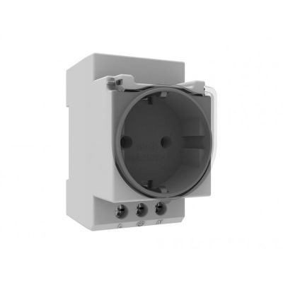 Priza schuko modulara pe sina Bemis BR1-1402-2711 2P+E 16A 250V IP44
