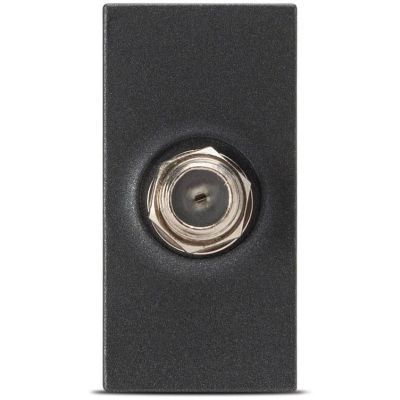 Priza TV mufa F antracit mat 1m EL74866
