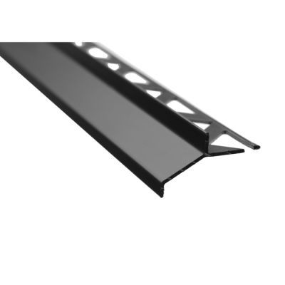 Profil al picurator gresie negru 250cm PM350008A