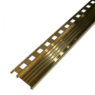 Profil al.ptr trepte cu antiderapant auriu-270cm