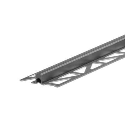 Profil dilatatie gresie gri inchis 10mm/250cm