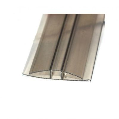 Profil policarbonat, bronz, 4mm, 6m/buc