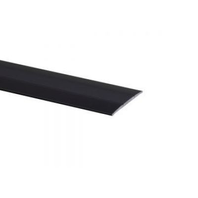 Profil trecere 38mm plat negru 90 cm S04blk90cm/aut