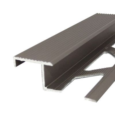 Profil.al.pt.scara gresie olive 10mm/2m pm350029b-c