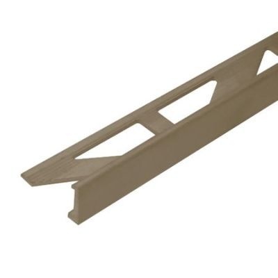 Profil aluminiu terminatie dreapta, PM22809A-C, olive, 10 mm, 2.5 m