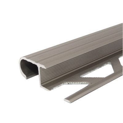 Profil aluminiu pentru treapta, Profiline Venezia Plus olive, 2.5 m