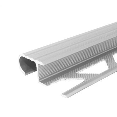 Profil aluminiu, semirotund, pentru treapta gresie, Venezia Plus, PM35015A, 2.5 m