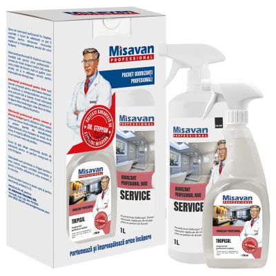 PROMO ODORIZANT SERVICE 1L+ TROPICAL 750ML