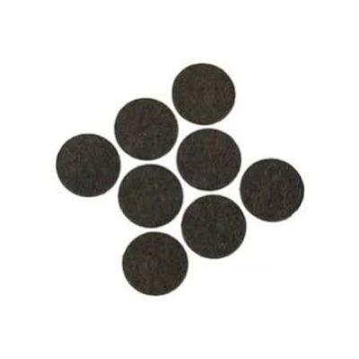 Protectie autoadeziva pasla FI25X3mm neagra 6 BUC/BLISTER 25071