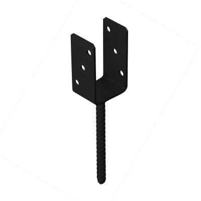 Ps 70U Suport stalp tija tip U C 71x120x60x4.0 vopsit negru 48022