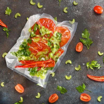 Pungi pentru vidat alimente 20x30cm - set 50 bucati Ruhhy 22026