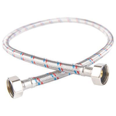 Pws20 racord Ferro flexibil otel INT INT 1/2 - 1/2 120 Cm