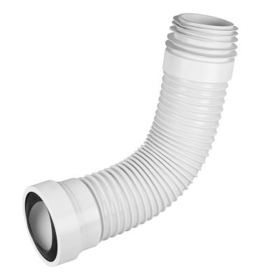 Racord WC FLEXIBIL-COMPRIMABIL cu suprafata interna neteda 1220
