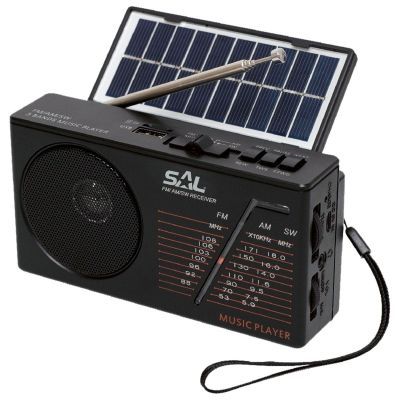 Radio hibrid solar BT/USB/SD RPH1