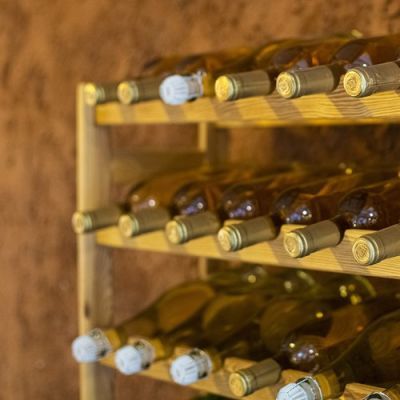 Raft din lemn pentru vin - 42 de sticle 520042
