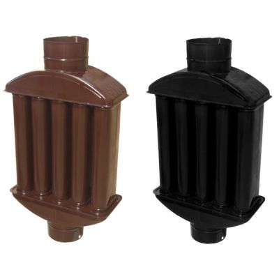 Recuperator caldura emailat d120 negru 683527