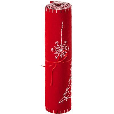 Red Felt Fabric 120X30 152189