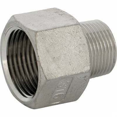 Reductie cu filet exterior R 3/4'' interior Rp 1/2'' inox Aisi 316 02410504