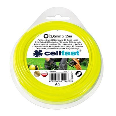 Rezerva FIR motocoasa patrat 2.0mmX15M 35-012
