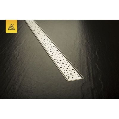 RIGOLA DE INTERIOR HARMONY CU GRATAR DE OTEL INOXIDABIL 650MM (LUCIOASA) MCH.CH-650-H
