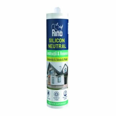 Rino silicon neutral alb 280ml 514093