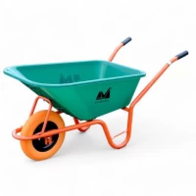 Roaba cu cuva din plastic si roata poliuretan slim cu janta metalica V 90,C1 679395