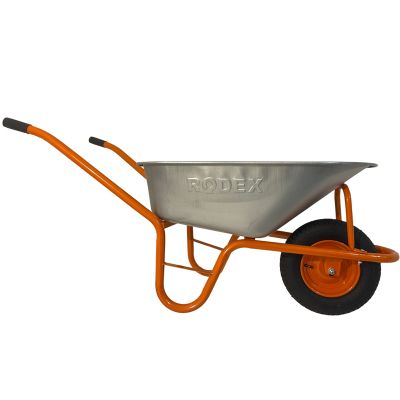 Roaba rodex wheelbarrow 100l 0.7mm galvanizat oval tray one body R RHT1703210710