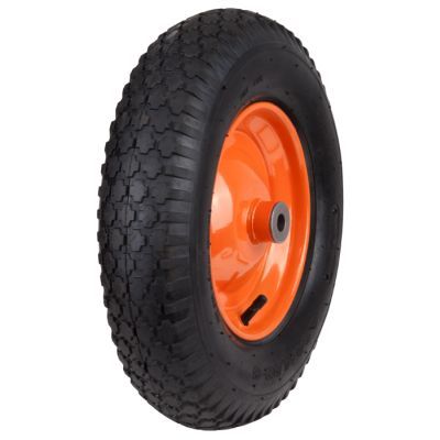 Roata Roaba Pneumatica cu Janta Metalica A / M: 3.50-8; Lb[mm]: 103; Tip: P