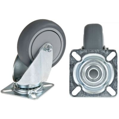 Roata 125X34  H155 cu placa rulment capacitate 100kg