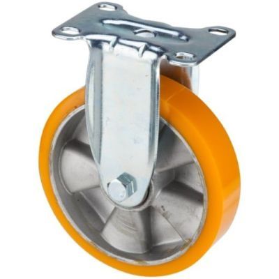 Roata fixa din PU, D:125 mm, S:130 kg 679213 Roata fixa din PU, D:125 mm, S:130 kg 679213