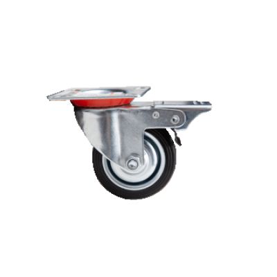 Roata pivotanta cu flansa 1104 D:200 tip: cu frana S: 230 679660