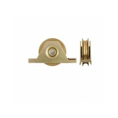 Roata semi-ingropata cu Suport si Rulment pentru porti culisante D:90 Profil:R S:125 674207