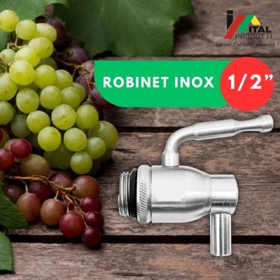Robinet inox pentru butoaie filet 1/2 291904