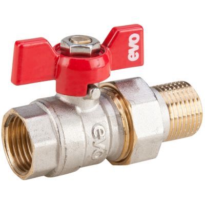 Robinet PEX sfera tip fluture 20X3/4F Rb-d2