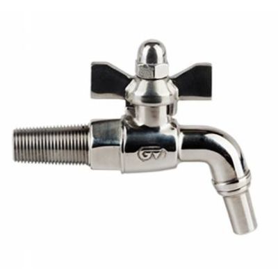 Robinet pentru butoi, filet 3/4, inox