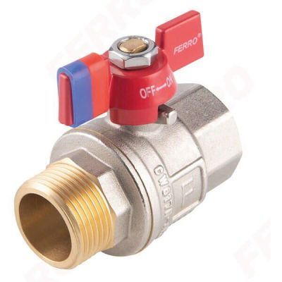 Robinet trecere sfera fluture pn30 1