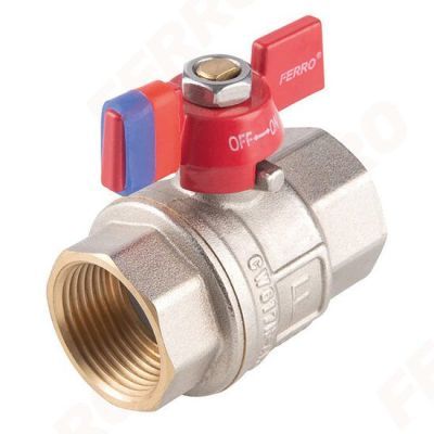 Robinet trecere sfera fluture PN30 3/4 FI-FI F-POWER Kfpm2