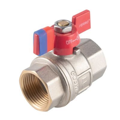 Robinet trecere sfera fluture PN30 3/4 FI-FI F-POWER Kfpm2 Robinet trecere sfera fluture PN30 3/4 FI-FI F-POWER Kfpm2