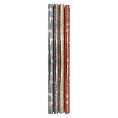 Rola de hartie pentru ambalat cadouri de Craciun 70 x 200 cm 128301c
