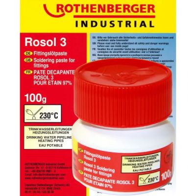 Rothenberger pasta decapanta STCU3 100g Rothenberger pasta decapanta STCU3 100g