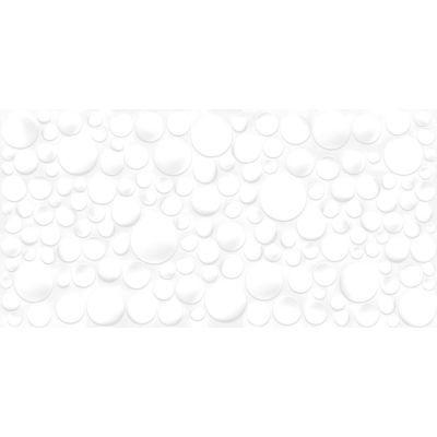 Faianta baie/bucatarie rectificata Round, alb, lucios, 60 x 30 cm 0.9mp/cut