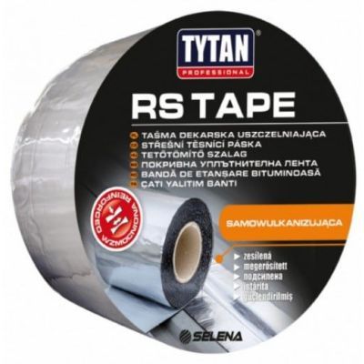 Banda bituminoasa autoadeziva, aluminiu, Tytan Professional, 10 m x 300 mm