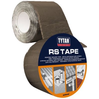Banda bituminoasa autoadeziva, negru antracit, Tytan Professional, 10 m x 100 mm