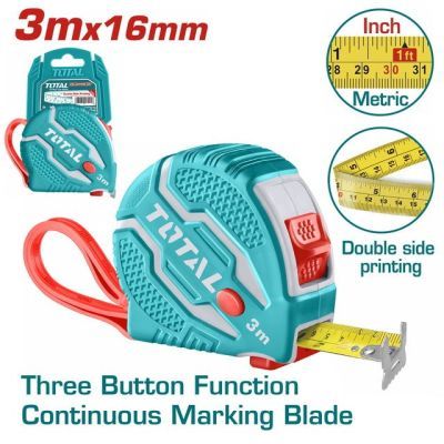 Ruleta 3mx16mm buton 3 functii TMT126031E