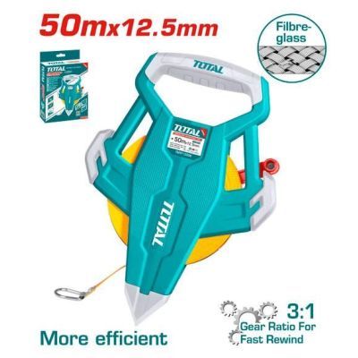 Ruleta 50m x 12,5mm-eficienta 3:1-fibr TMTF13506