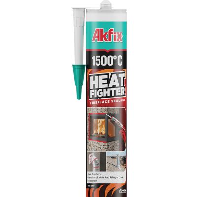 SA1501 Akfix 1500 Heat fighter sigiliu pentru semineu 280ML Negru