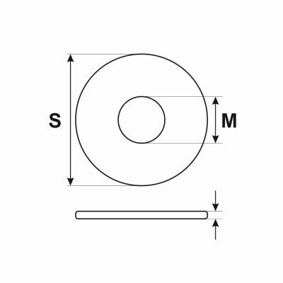 SAIBA PLATA MARE M 8*24*2 DIN 9021 BX200 SAIBA PLATA MARE M 8*24*2 DIN 9021 BX200