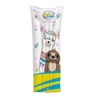 Saltea gonflabila pentru plaja, Model Lama & Friends, 69 x 183cm – Mondo