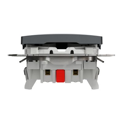 Sedna design intrerupator cruce 10AX antracit
